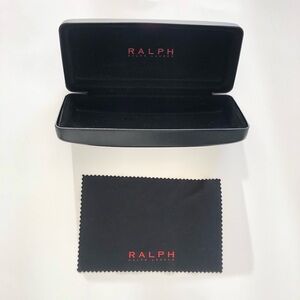 Ralph Lauren Hard Clamshell Glasses Case with Microfiber Cloth